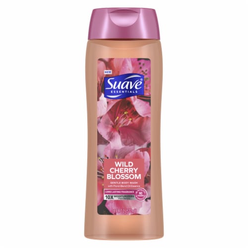 Suave® Wild Cherry Blossom Body Wash Perspective: front