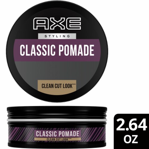 AXE Styling Classic Clean Cut Look Pomade Perspective: front