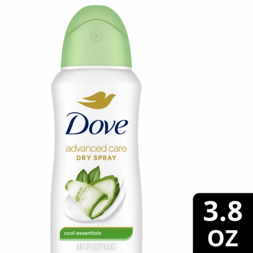 Dove Advanced Care Women's Antiperspirant Deodorant Dry Spray Cool Essentials Perspective: front