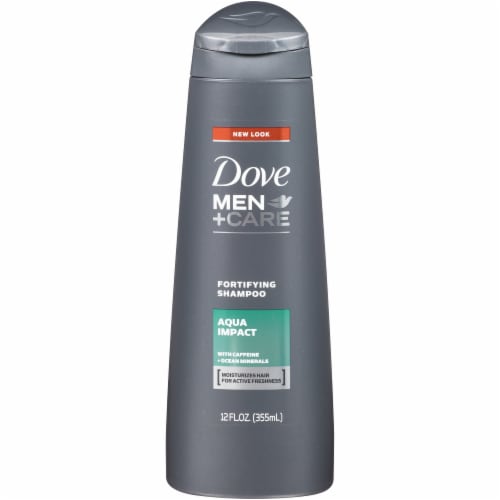 Dove Men+Care Aqua Impact Shampoo Perspective: front