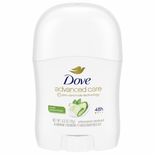 Dove Women Advanced Care Cool Essentials Antiperspirant Deodorant Stick Perspective: front