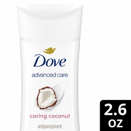 Dove Women's Antiperspirant Deodorant Stick Caring Coconut Perspective: front