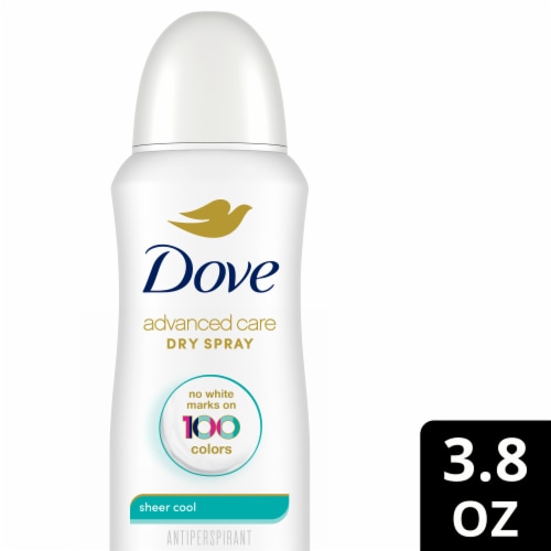 Dove Advanced Care Women's Antiperspirant Deodorant Spray Sheer Cool Perspective: front
