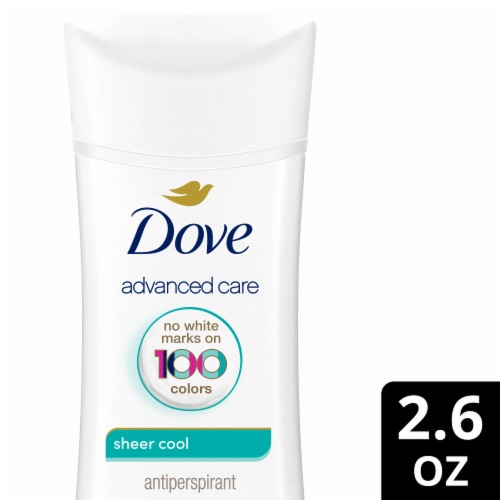 Dove Advanced Care Women's Antiperspirant Deodorant Stick Sheer Cool Perspective: front