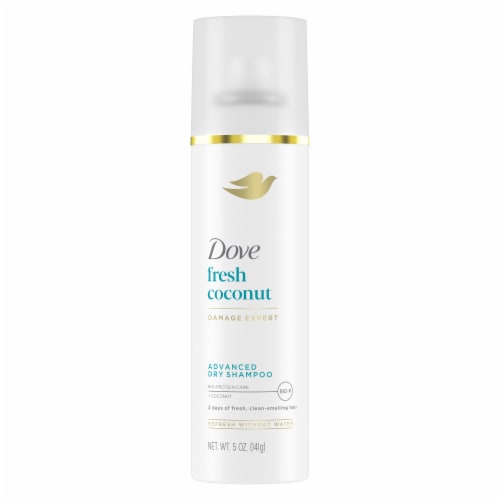 Dove Fresh Coconut Advanced Dry Shampoo Perspective: front