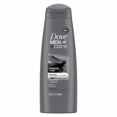 Dove Men+Care Charcoal + Clay Shampoo Perspective: front