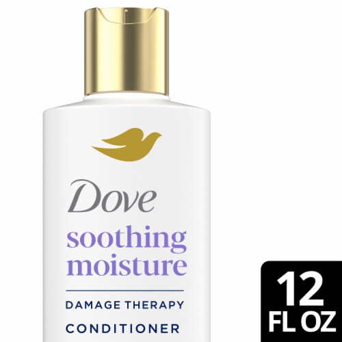 Dove Soothing Moisture Damage Therapy Derma Conditioner Perspective: front
