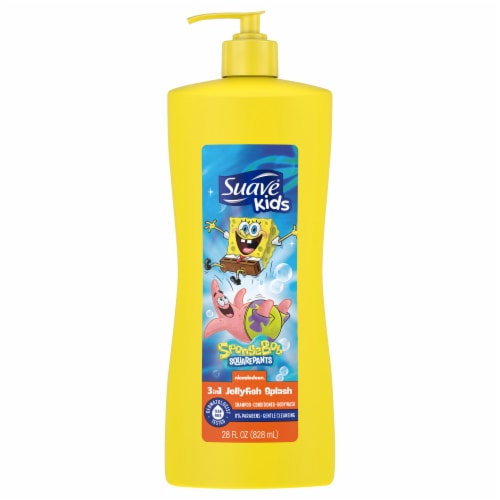 Suave Kids SpongeBob SquarePants Nickelodeon Jellyfish Blast Shampoo and  Body Wash, 28 fl oz - Pay Less Super Markets