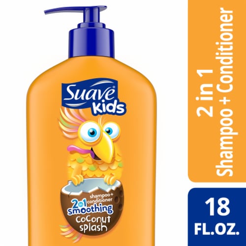 Suave Kids Coconut Smoothers 2in1 Shampoo Conditioner Perspective: front