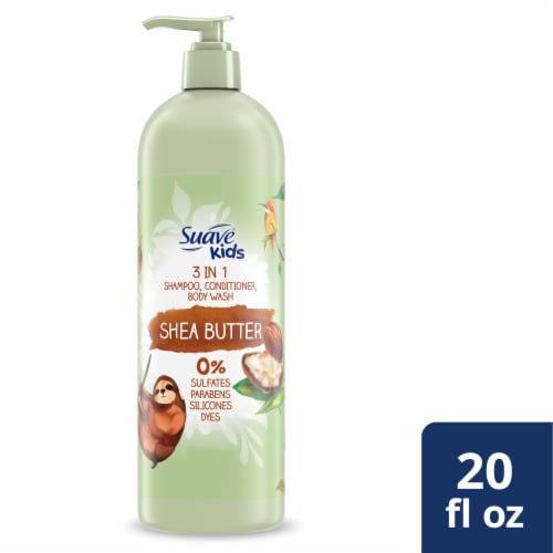 Suave® Kids 3-In-1 Shea Butter Shampoo Conditioner & Body Wash Perspective: front
