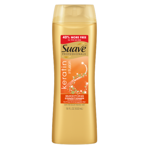 Suave Professionals Keratin Infusion Smoothing Conditioner Perspective: front