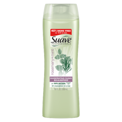 Suave Professionals Rosemary Mint Invigorating Clean Shampoo Perspective: front