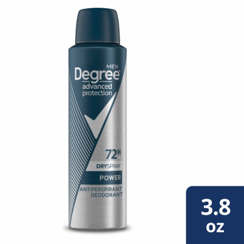 Degree® Men 72-Hour Wetness Protection Power Strongest Antiperspirant Deodorant Spray Perspective: front