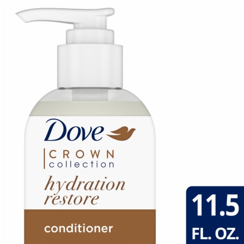 Dove CROWN Collection Hydration Restore Holistic Hair Care Conditioner Perspective: front