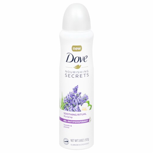 Dove Nourishing Secrets Lavender & Jasmine Antiperspirant Dry Spray Perspective: front
