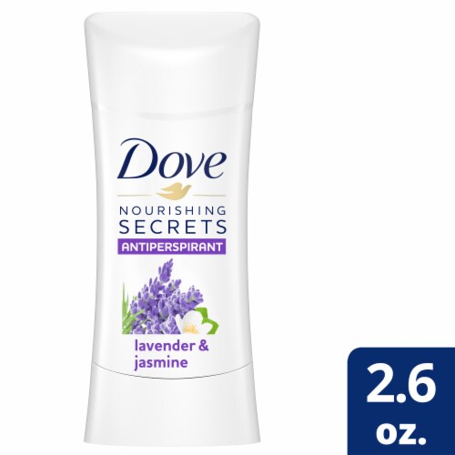 Dove Nourshing Secrets 48hr Protection Lavender & Jasmine Antiperspirant Deodorant Stick Perspective: front