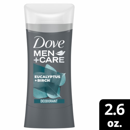 Dove Men+Care Men's Deodorant Stick Eucalyptus+Birch Aluminium Free Perspective: front