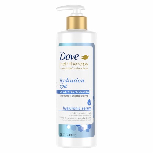 Dove Hydration Spa Shampoo Perspective: front