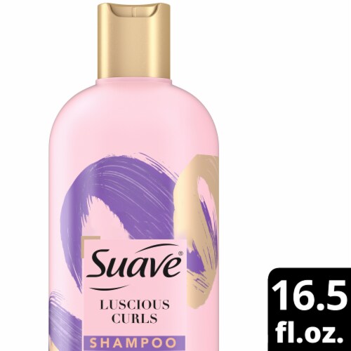 Suave Pink Luscious Curls Curls Defining Shampoo Perspective: front