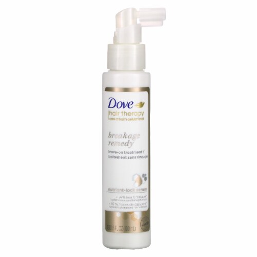 Dove Hair Therapy Leave On Hair Treatment Breakage Remedy Perspective: front