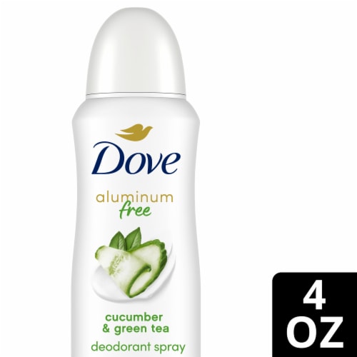 Dove Women's Antiperspirant Deodorant Spray Cucumber & Green Tea Aluminium-Free Perspective: front