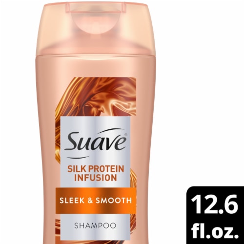 Suave Silver Silk Protein Infusion Shampoo Perspective: front
