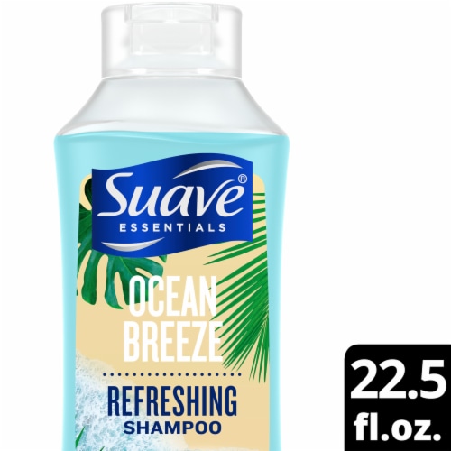 Suave Essentials Ocean Breeze Refreshing Shampoo Perspective: front
