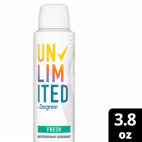 Degree Unlimited Fresh Antiperspirant Deodorant Perspective: front