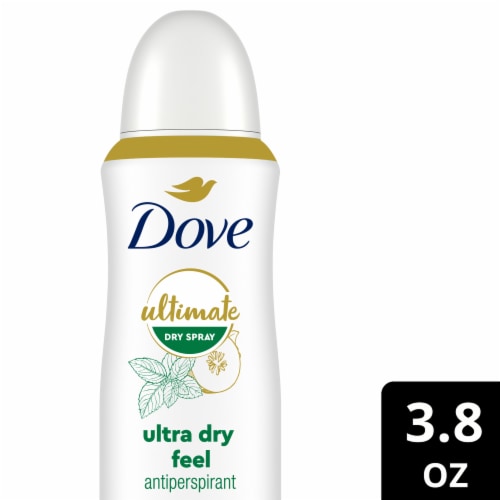 Dove Ultimate Cucumber Water & Mint Dry Spray Antiperspirant, 3.8 oz -  Kroger