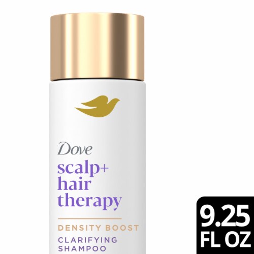 Dove Density Boost Clarifying Shampoo Scalp + Hair Therapy 9.25 oz Perspective: front