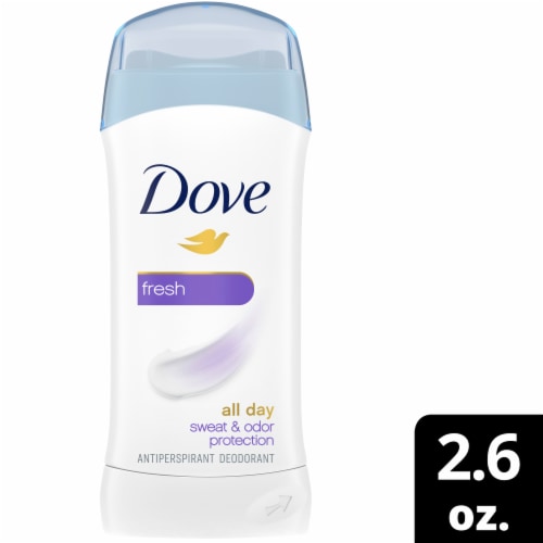 Dove Invisible Solid Women's Antiperspirant Deodorant Stick Fresh Scent Perspective: front