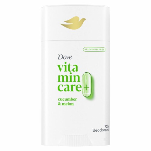 Dove Deodorant Stick Vitamin Care Cucumber & Melon Perspective: front