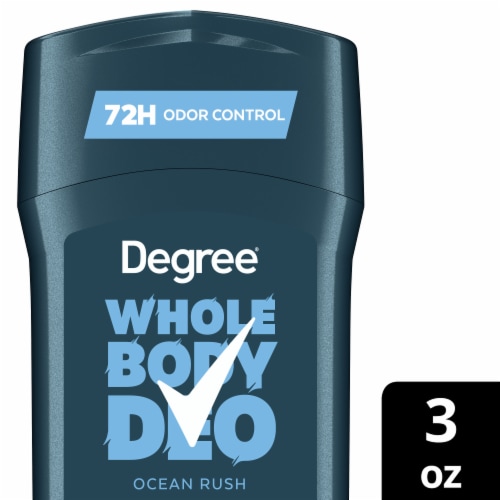 Degree® Men Whole Body Aluminum-Free Ocean Rush Deodorant Stick Perspective: front
