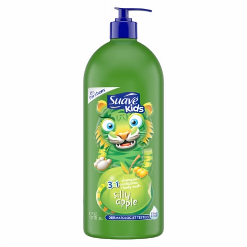 Suave Kids Silly Apple 3in1 Shampoo Perspective: front