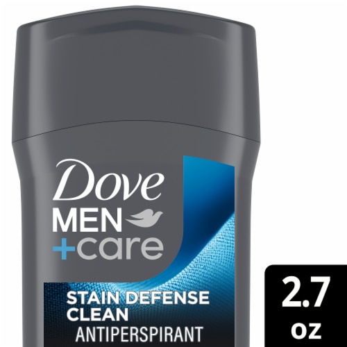 Dove Men+Care Stain Defense Men's Deodorant Stick Clean Scent Perspective: front