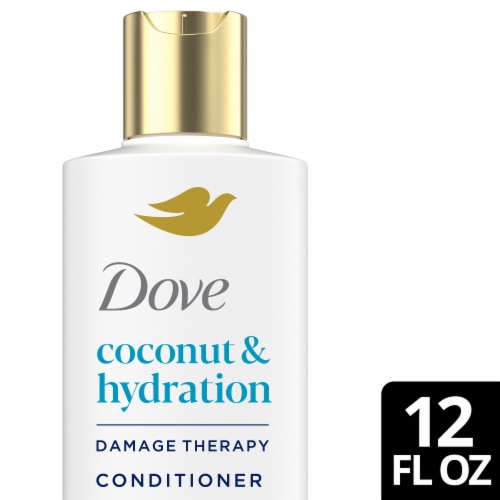 Dove Coconut & Hydration Conditioner, Coconut Perspective: front