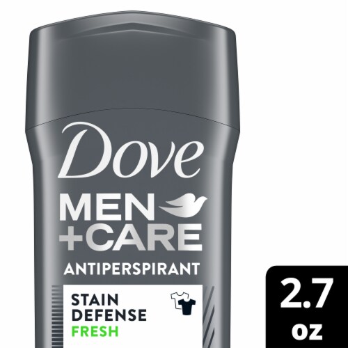 Dove Men+Care Stain Defense Fresh Antiperspirant Deodorant Perspective: front
