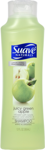 Suave Naturals Juicy Green Apple Shampoo Perspective: front