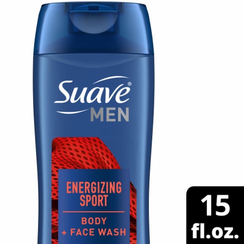 Suave Men Sport Body Wash Perspective: front
