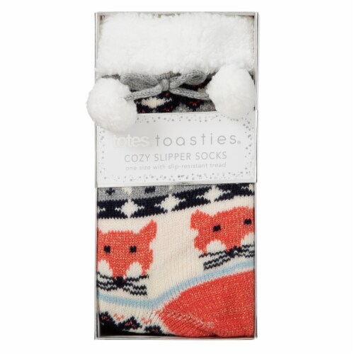 Totes Toasties Cozy Slipper Socks, 1 ct - Kroger