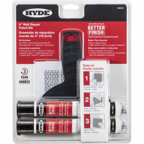 Hyde Better Finish Wall Repair Patch Kit (6-Piece) 09915 Perspective: front