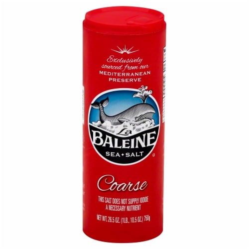 La Baleine Sea Salt Coarse Crystals Perspective: front