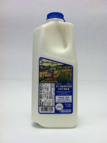 Lamer's Dairy Kosher 2% Milk Perspective: front