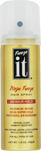 Freeze-It Hair Spray Perspective: front