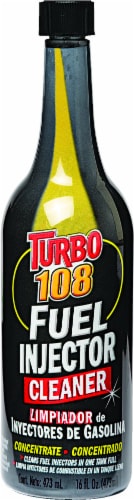 Blue Magic Turbo Fuel Injector Cleaner Perspective: front