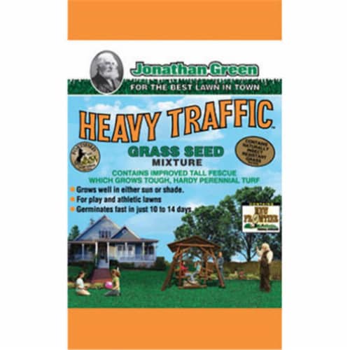Jonathan Green 10970 3 lbs. Heavy Traffic Grass Seed Mixture, 1 Fry’s