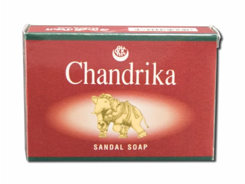 Chandrika Sandal Bar Soap Perspective: front