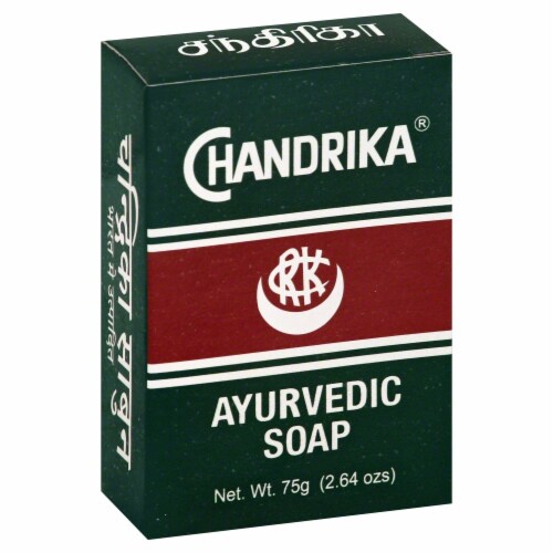 Chandrika Ayurvedic Soap Perspective: front