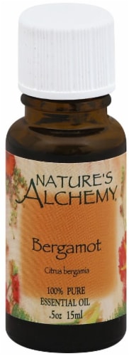 Nature's Alchemy Bergamot Essential Oil Perspective: front