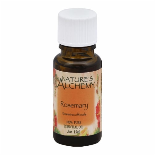 Nature's Alchemy Essential Rosemary Oil Perspective: front